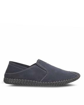 loafers with textured detail