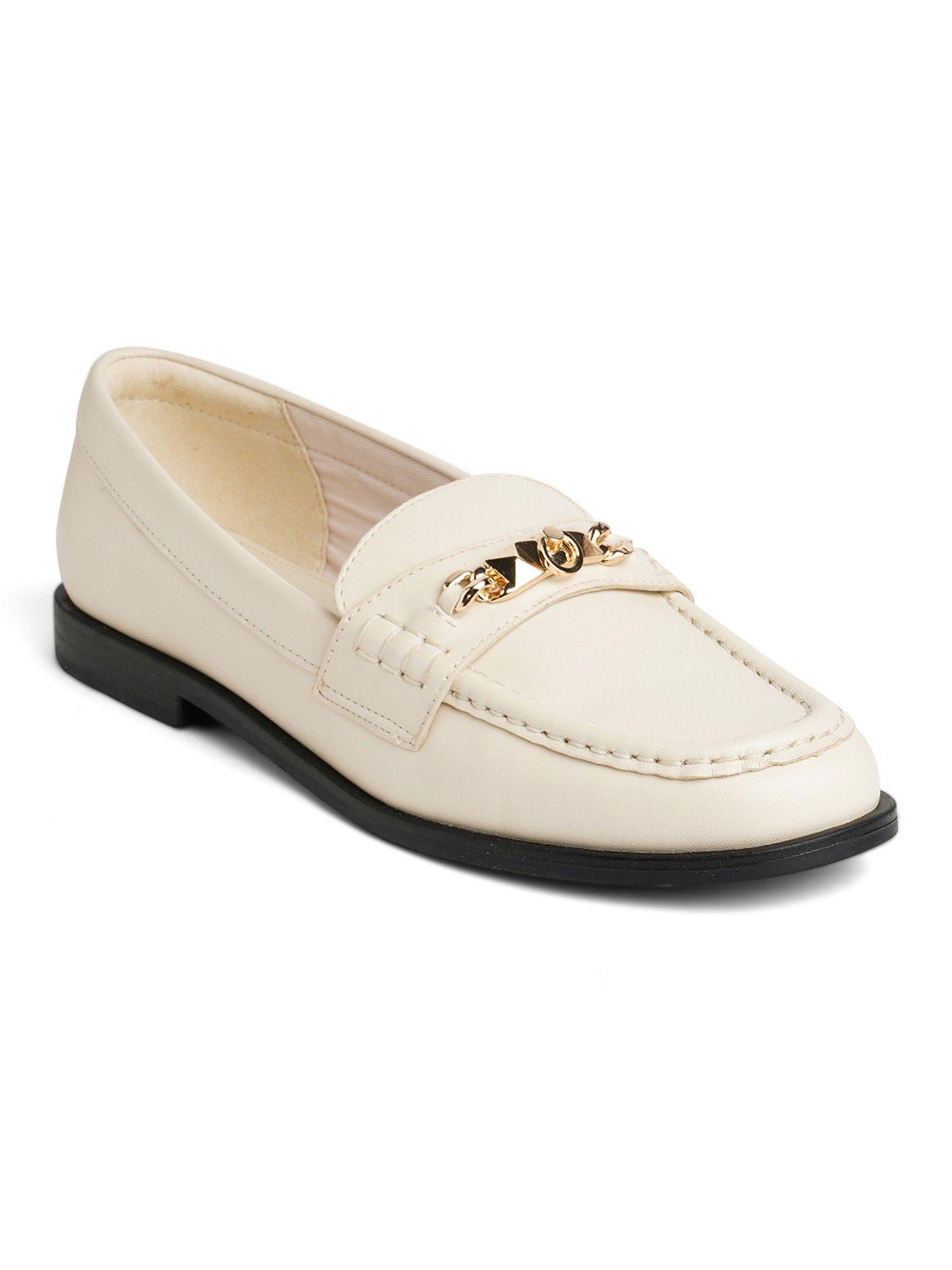loafers white flats for women