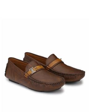 loafers with applique accent