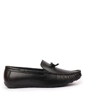 loafers with bow accent