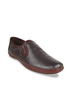 loafers with genuine leather upper