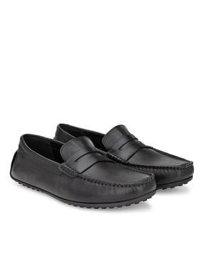 loafers with genuine leather upper