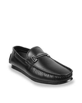 loafers with genuine leather upper