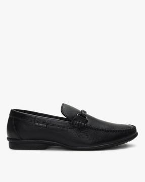 loafers with metal accents