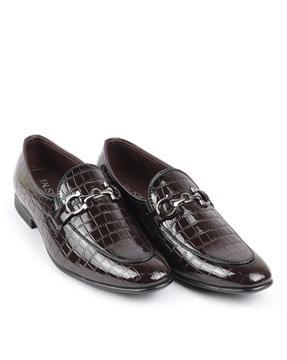 loafers with patent leather upper