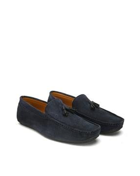 loafers with slip-on styling