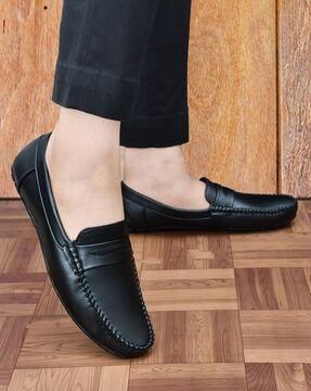 loafers with synthetic upper
