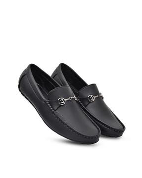 loafers with synthetic upper