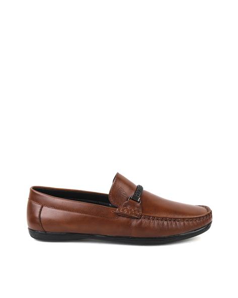 loafers with textured detail
