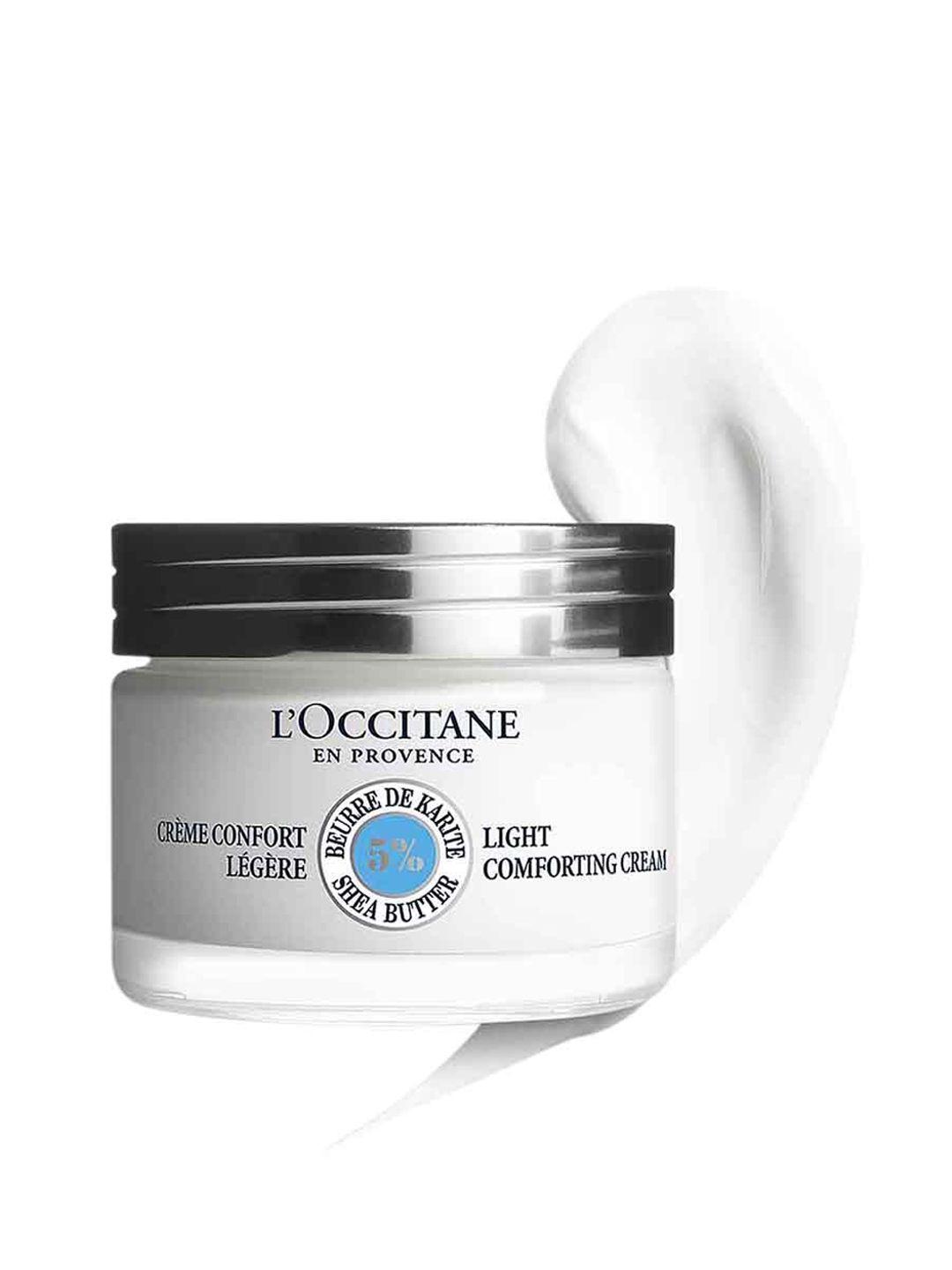 loccitane en provence beurre de karte 5% shea butter light comforting cream 50 ml