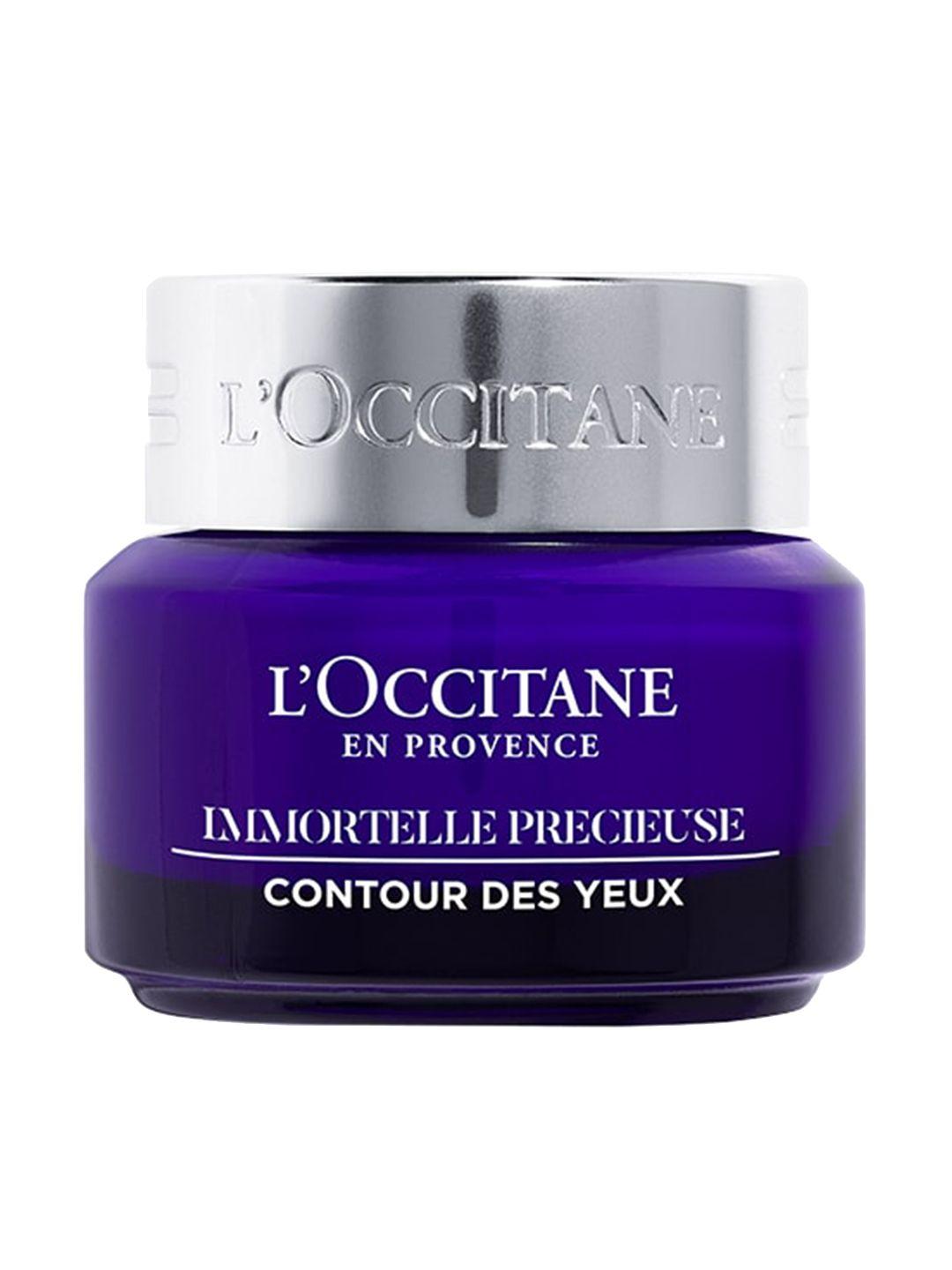 loccitane en provence immortelle precious eye balm with hyaluronic acid - 15 ml