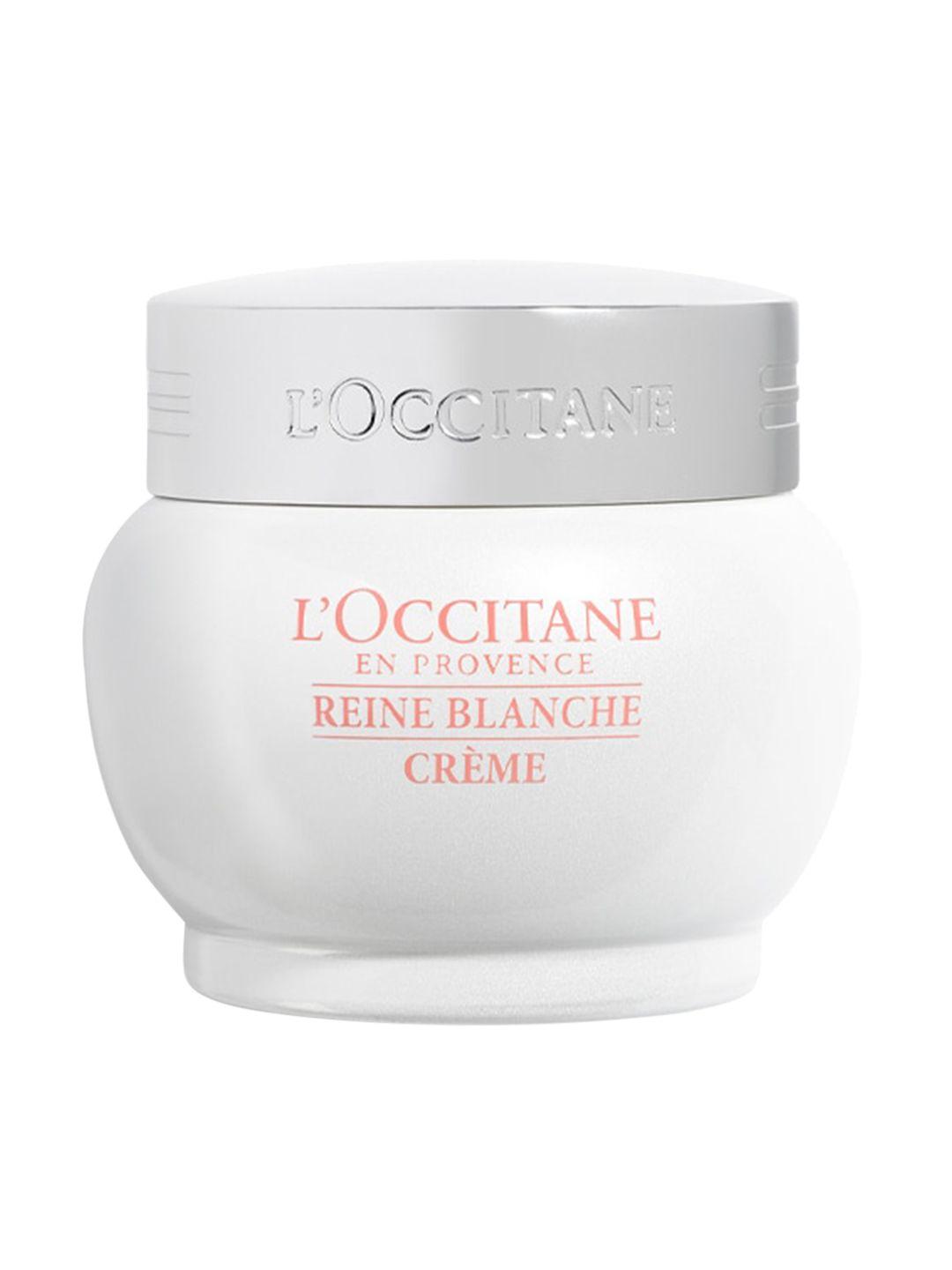 loccitane en provence reine blanche bright revealing face cream with licorice root - 50ml