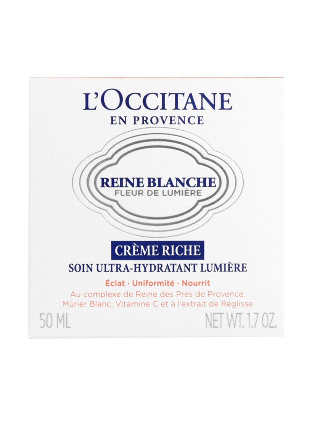 loccitane en provence reine blanche rich cream with vitamin c & mulberry extract 50 ml