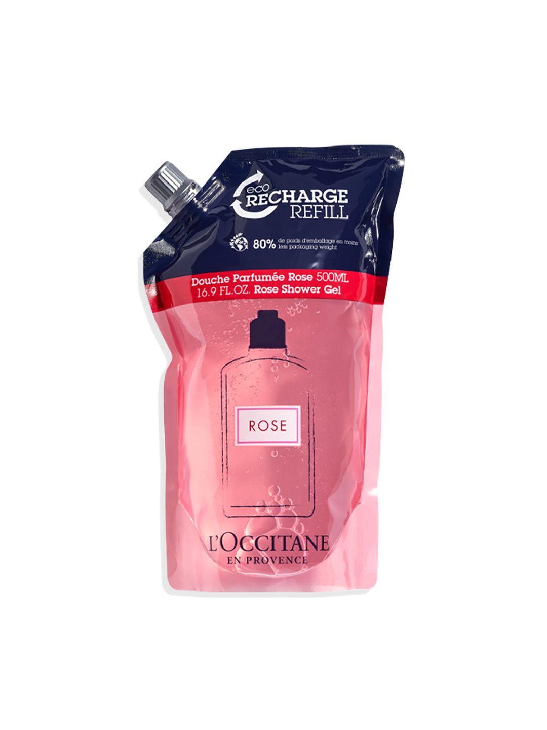 loccitane en provence rose shower gel refill-500 ml