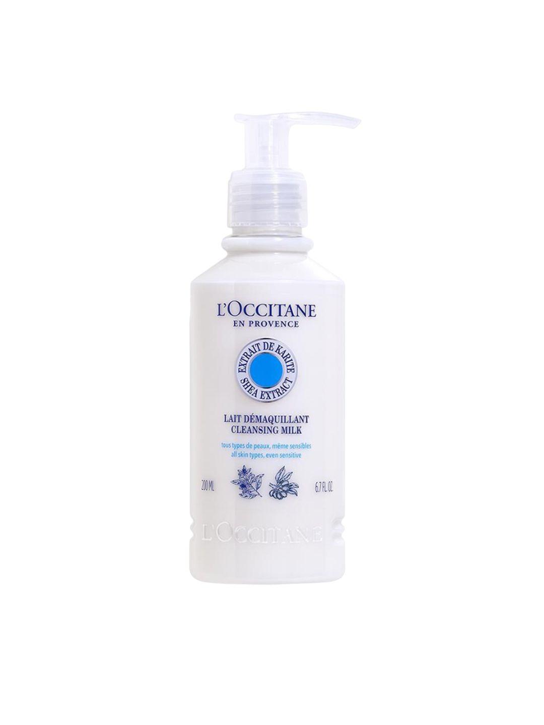 loccitane en provence shea butter cleansing milk - 200ml