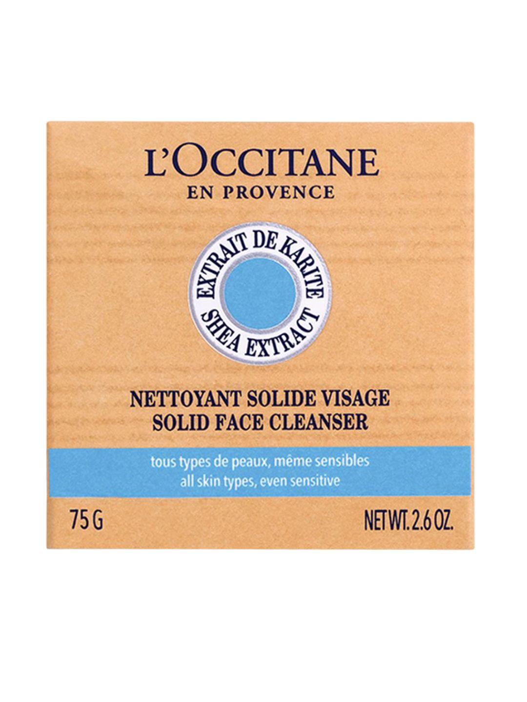 loccitane en provence shea butter solid face cleanser - 75g