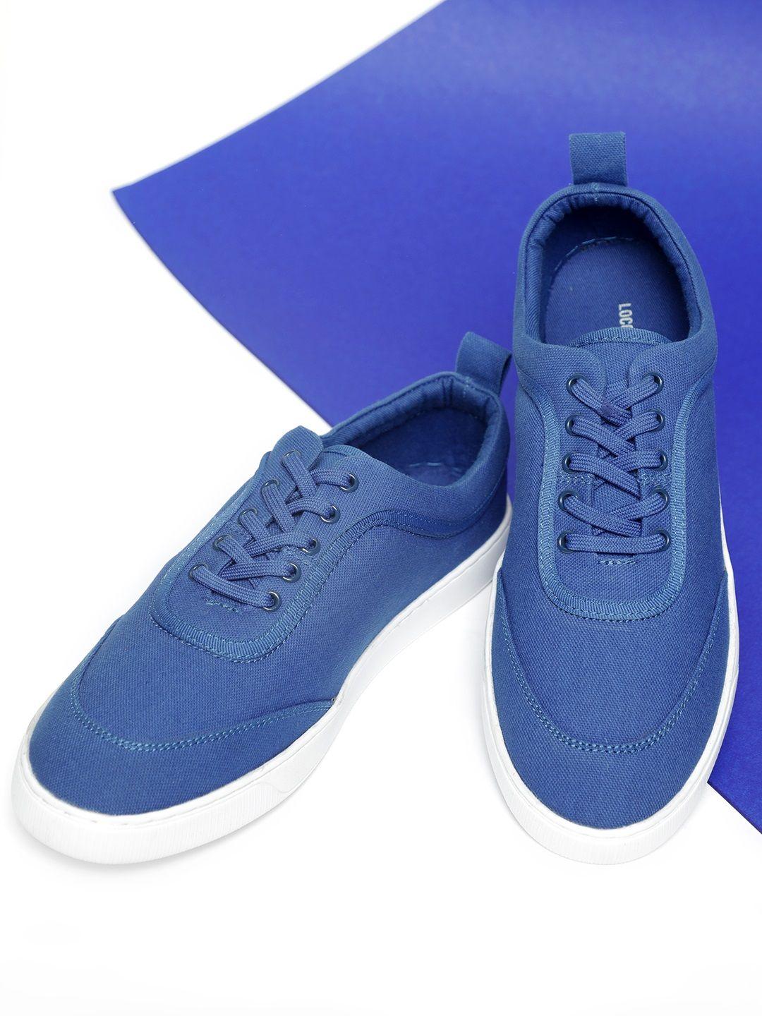 locomotive men blue casual sneakers