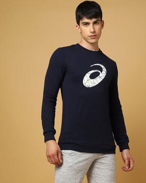 logo-print-crew-neck-sweatshirt