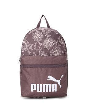 logo print everyday backpack