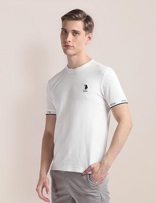 logo cotton t-shirt