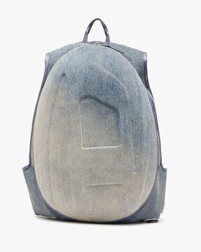 logo embossed backpack