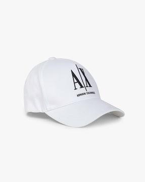 logo-embroidered baseball cap