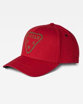 logo embroidered baseball cap