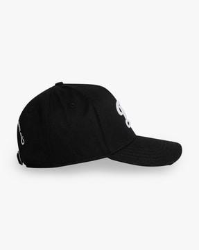 logo embroidered cotton baseball cap