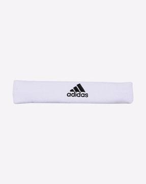 logo embroidered tennis sweatband