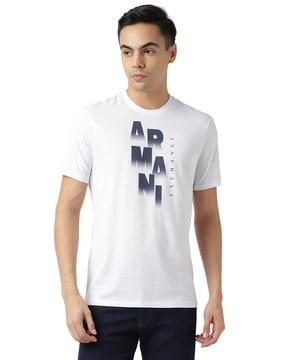 logo lettering regular fit organic cotton t-shirt