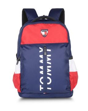 logo print 14" laptop backpack