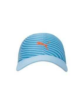 logo print baseball cap