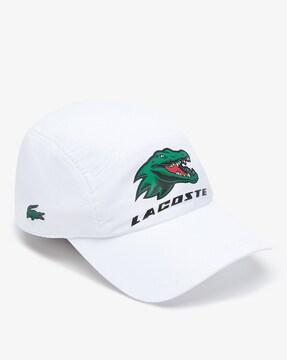 logo print baseball cap