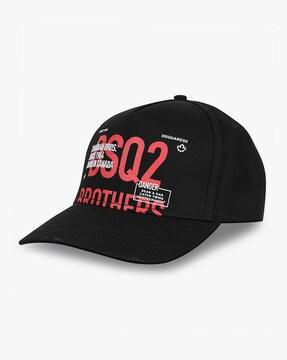 logo print brothers baseball cap