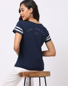 logo print cotton t-shirt