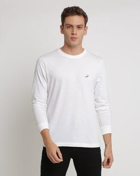 logo print crew-neck t-shirt