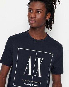 logo print crew-neck t-shirt