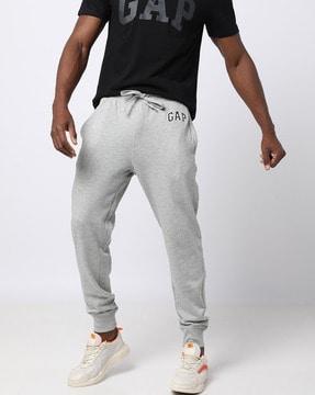 logo print joggers