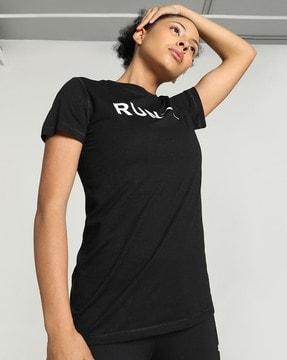 logo print regular fit crew-neck t-shirt