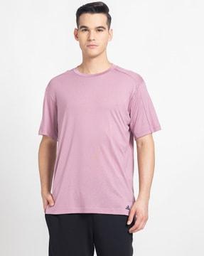 logo print regular fit t-shirt