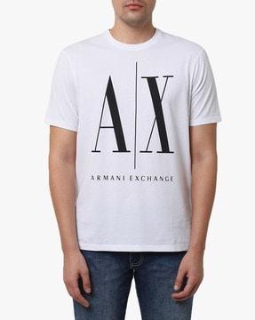 logo print regular fit t-shirt