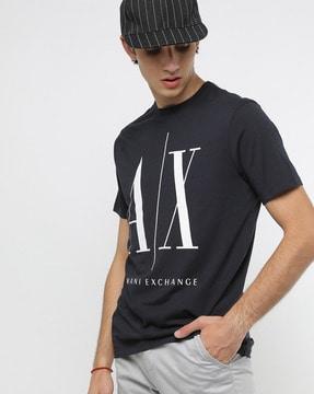 logo print regular fit t-shirt