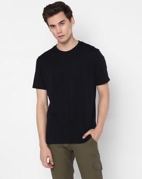 logo print regular fit t-shirt