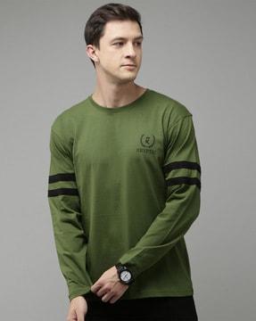 logo print round-neck t-shirt