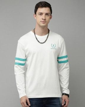 logo print round-neck t-shirt