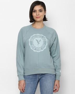 logo printed crew-neck sweatshirt