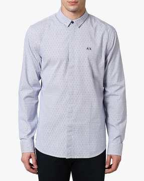 logo regular fit shirt