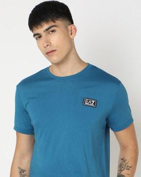 logo series cotton regular fit t-shirt