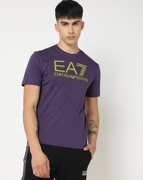 logo series cotton regular fit t-shirt