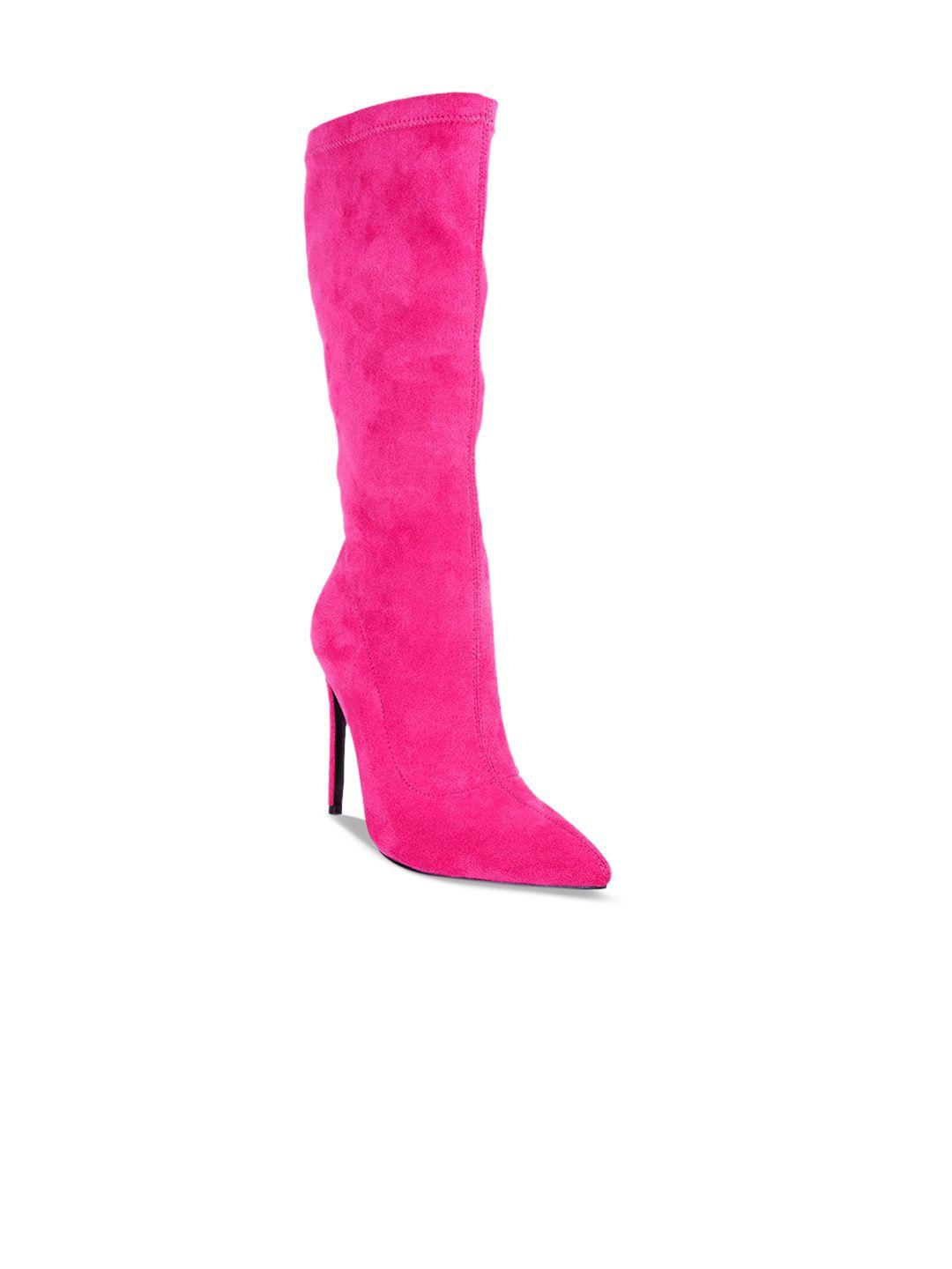 london rag women stiletto heel high-top winter boot